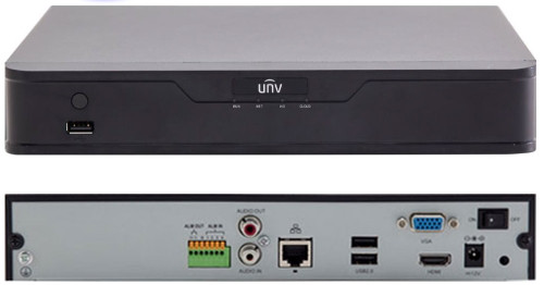 NVR302-16S - 16-ти канальный сетевой видеорегистратор с поддержкой записи 8MP и 2 SATA-интерфейсами. Серия Easy.