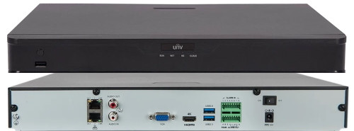 NVR302-16E-IF - 16-ти канальный сетевой видеорегистратор с поддержкой записи 12MP, видеоаналитикой и 2 SATA-интерфейсами. Серия Prime 2.