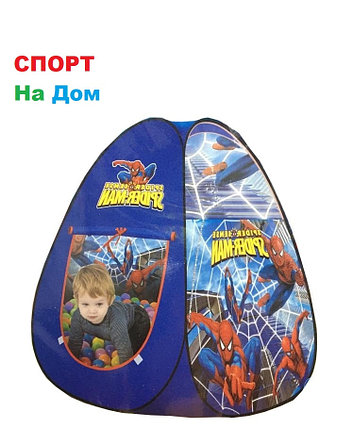Детский игровой домик-палатка Spider Man ( размеры 72 х 72 х 92 см ), фото 2