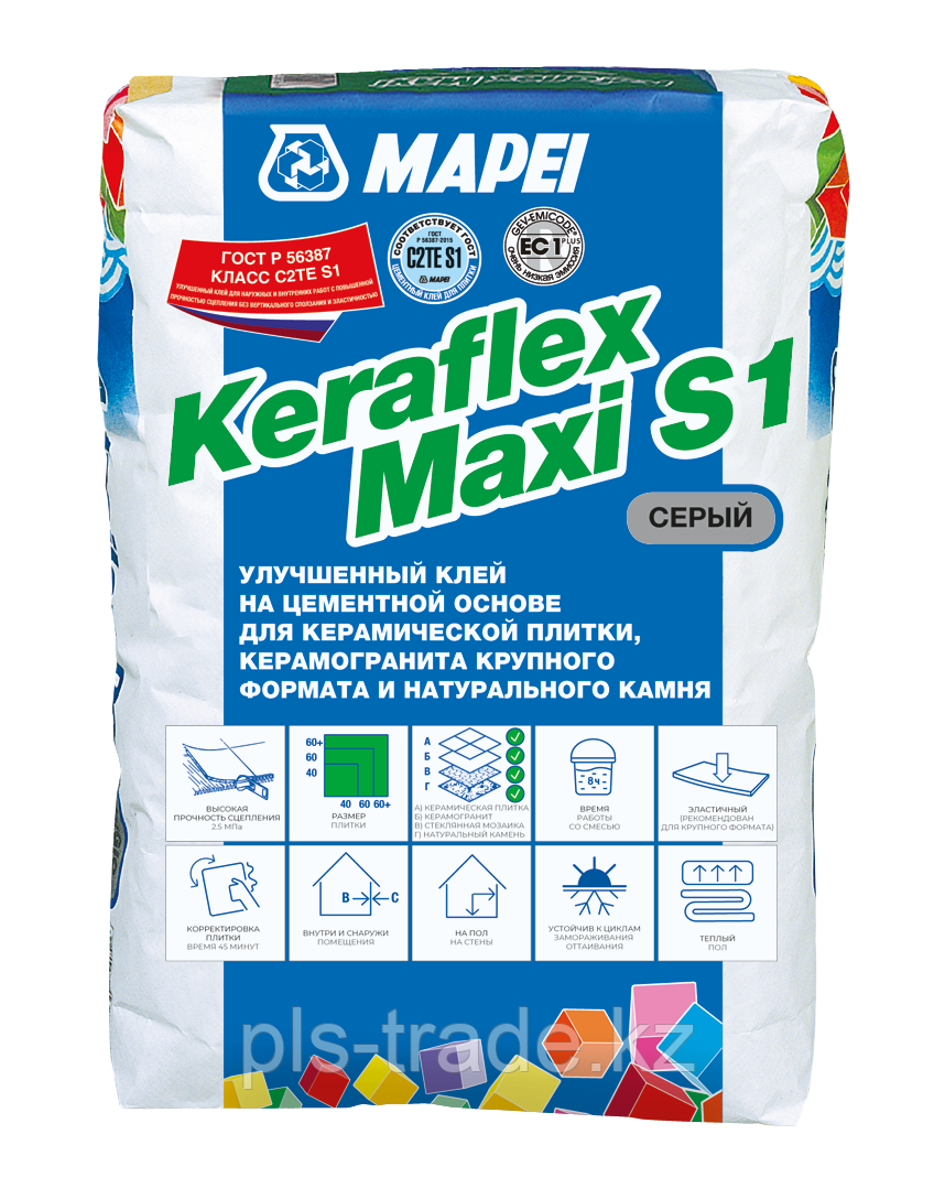 KERAFLEX MAXI S1 клей для керамогранита улучшенный