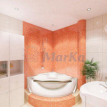 Акриловая гидромассажная ванна Гранд Люкс (Grand Luxe)155*155 см. Общий массаж. 1 Marka. Россия, фото 2