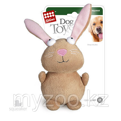 GigWi, ГигВи Кролик с пищалкой.16 см
