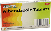 Паразиттерге қарсы таблеткалар - Albendazole Tablets