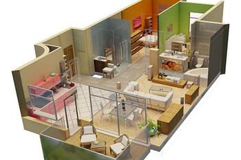 Рабочий архитектурный проект интерьера