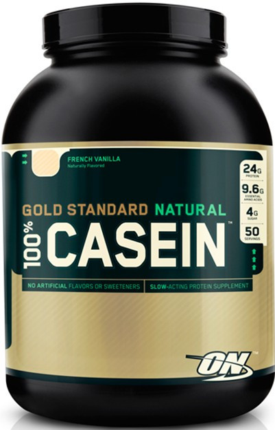 Протеин / Казеин / Ночной  100% Natural Casein Protein, 4 lbs.