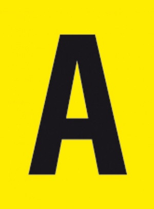Буквенно-цифровые знаки серии ANL