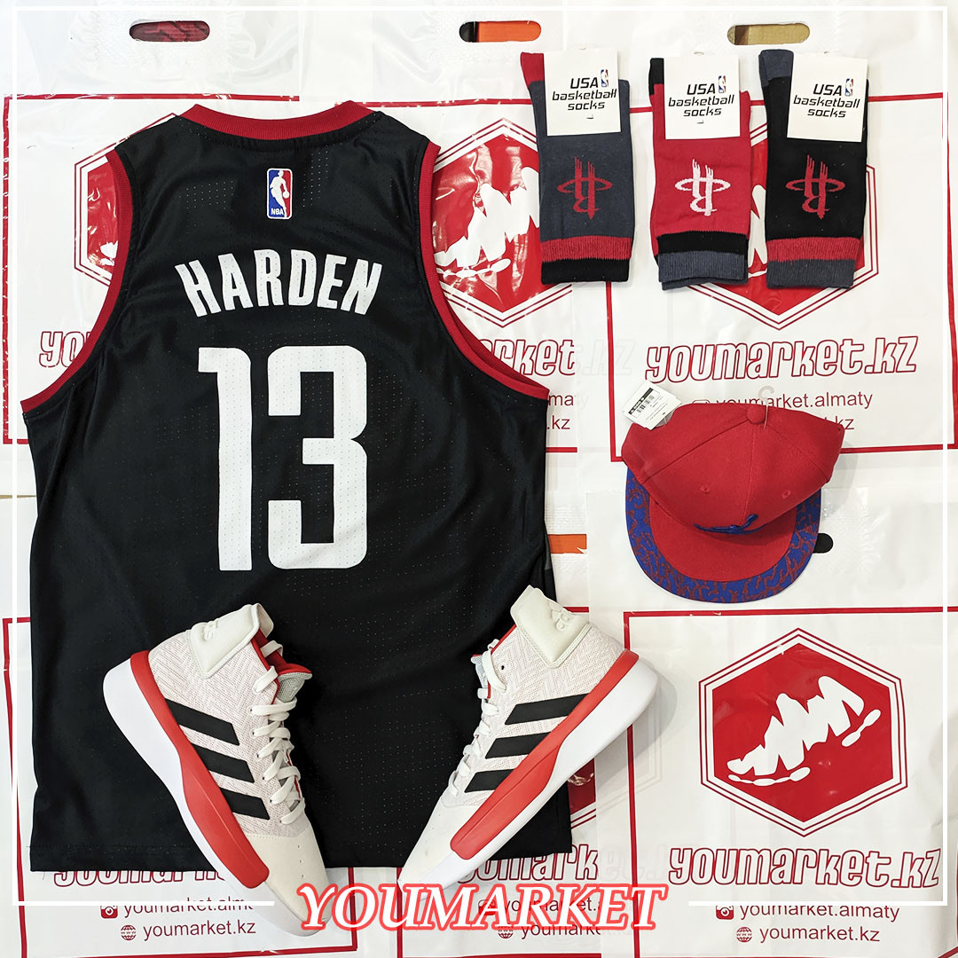 Баскетбольная майка ( Джерси) Houston Rockets Джеймс Харден - фото 2 - id-p73218454