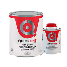 Новый грунт Quick-Build от Quickline QP-3411 0,8 л белый и отвердитель QH-4220 0,2 мл