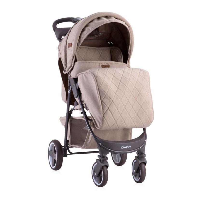 Прогулочная коляска Bertoni Daisy с накидкой на ножки Бежевый / Biege 1991 1002141