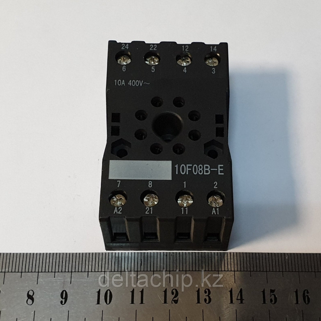 Колодка под реле октальная 10А 10F08B-E NCR