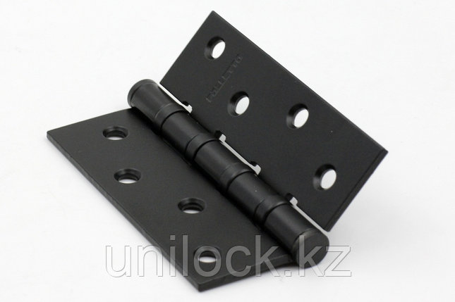 Петля универсальная FOLLETTO B4 STEEL 100 mm. BLACK черная, фото 2