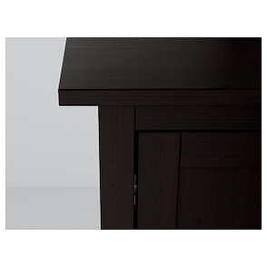Сервант ХЕМНЭС черно-коричневый 157x88 см ИКЕА, IKEA, фото 2