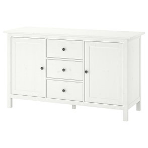 Сервант ХЕМНЭС белая морилка 157x88 см ИКЕА, IKEA, фото 2