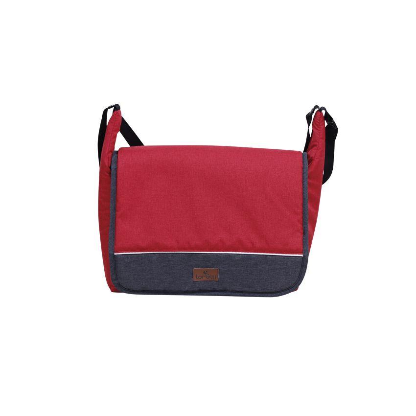 Коляска трансформер Lorelli Lora Черный-красный/ Black Red 1800