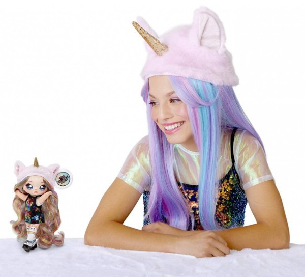 Na Na Na Surprise Sarah Snuggles На На На Сюрприз Мягкая кукла мишка Сара Снагглс
