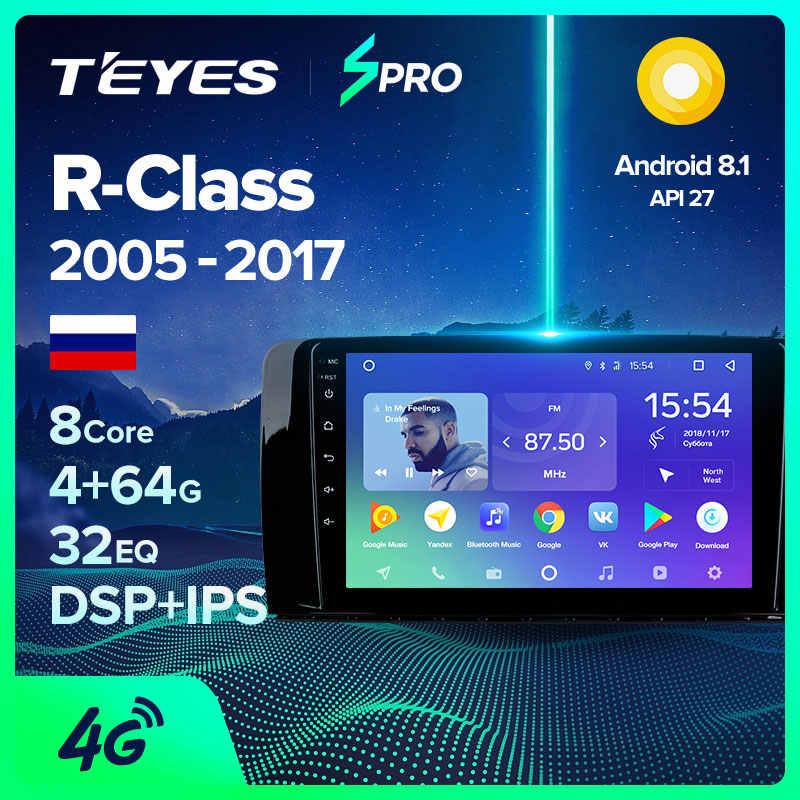 TEYES SPRO автомагнитола для Мерседес R-класс W251, android