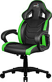 Кресло игровое Aerocool AC60C AIR-BG black/green