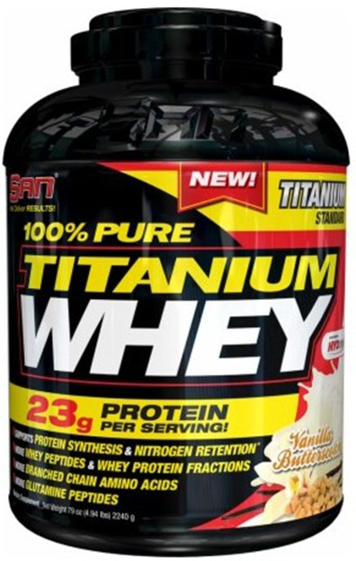 Протеин / Изолят / Концетрат 100% Pure Titanium Whey, 5 lbs. - фото 1 - id-p73285254