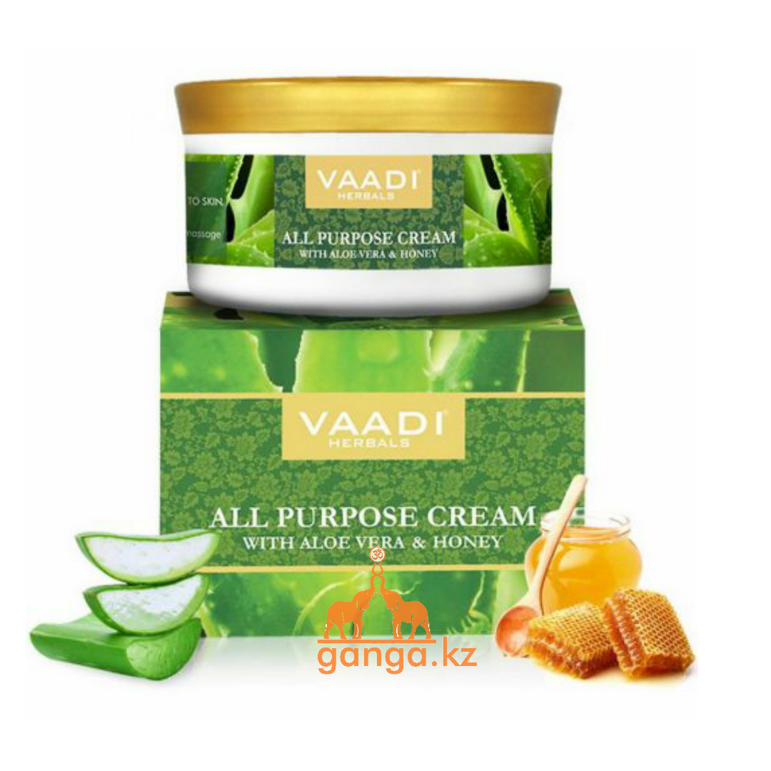 Крем Ваади с Алоэ и Медом (All Purpose Cream VAADI Herbals),150 гр