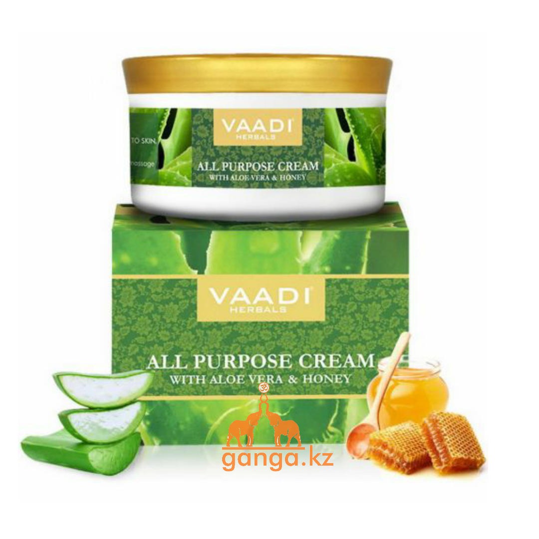 Крем Ваади с Алоэ и Медом (All Purpose Cream VAADI Herbals),150 гр - фото 1 - id-p73277471
