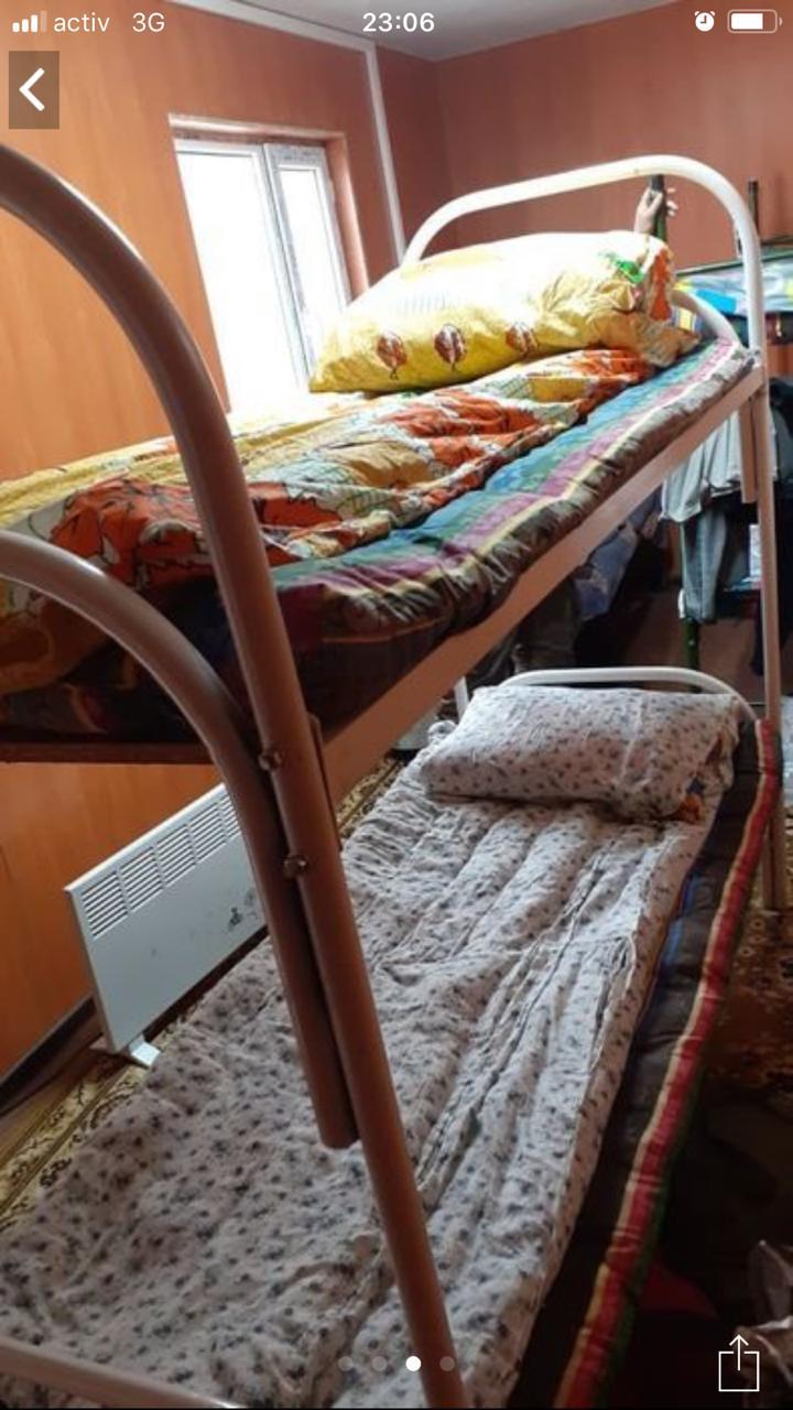 Армейская двухъярусная кровать