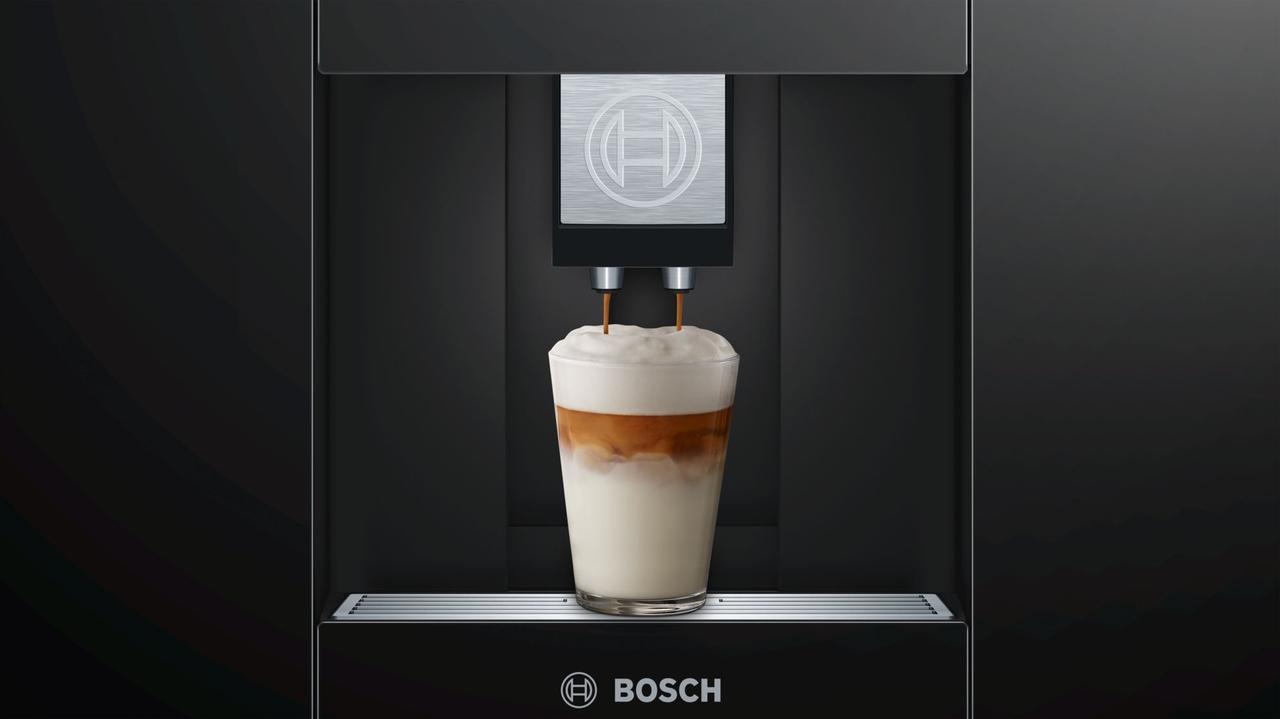 Встраиваемая автоматическая кофемашина Bosch Нержавеющая сталь CTL636ES1 - фото 2 - id-p73354171