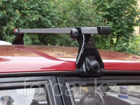 Багажник Atlant для автомобилей с водостоками (эконом-класс, алюминиевые дуги)