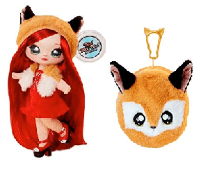 Na! Na! Na! Surprise - Мягкая куколка Roxie Foxy с животным-помпоном-сумочкой Лисичкой