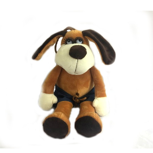 Мягкая игрушка Собака в шортах, 15 см