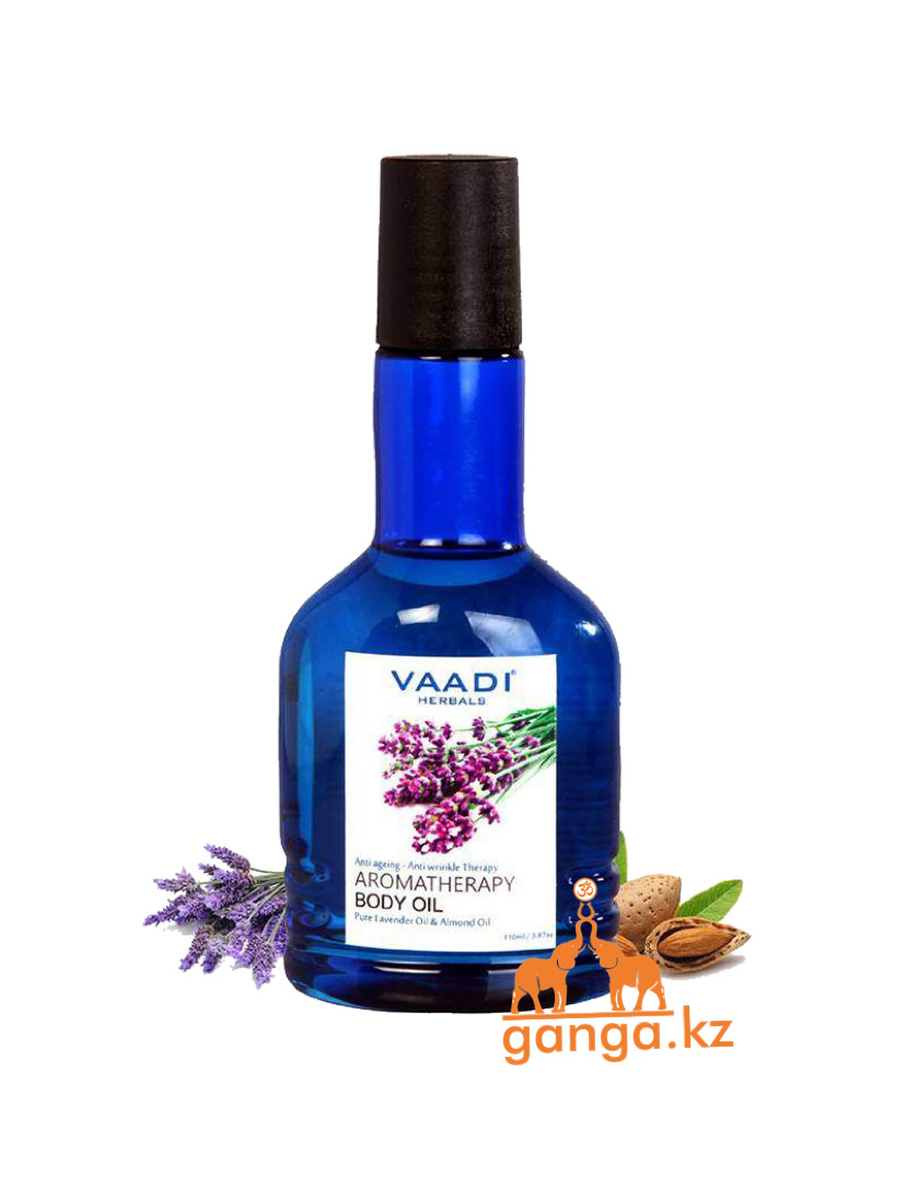 Масло для тела Ваади (Vaadi Herbals Aromatherapy Body Oil Pure Lavender & Almond Oil ), 110 мл