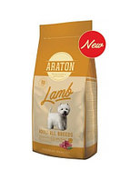 Сухой корм для собак всех пород с чувствительным пищеварением  Araton Adult Lamb & Rice ягненок с рисом