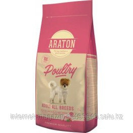 Сухой корм для собак мелких и средних пород Araton Adult Poultry