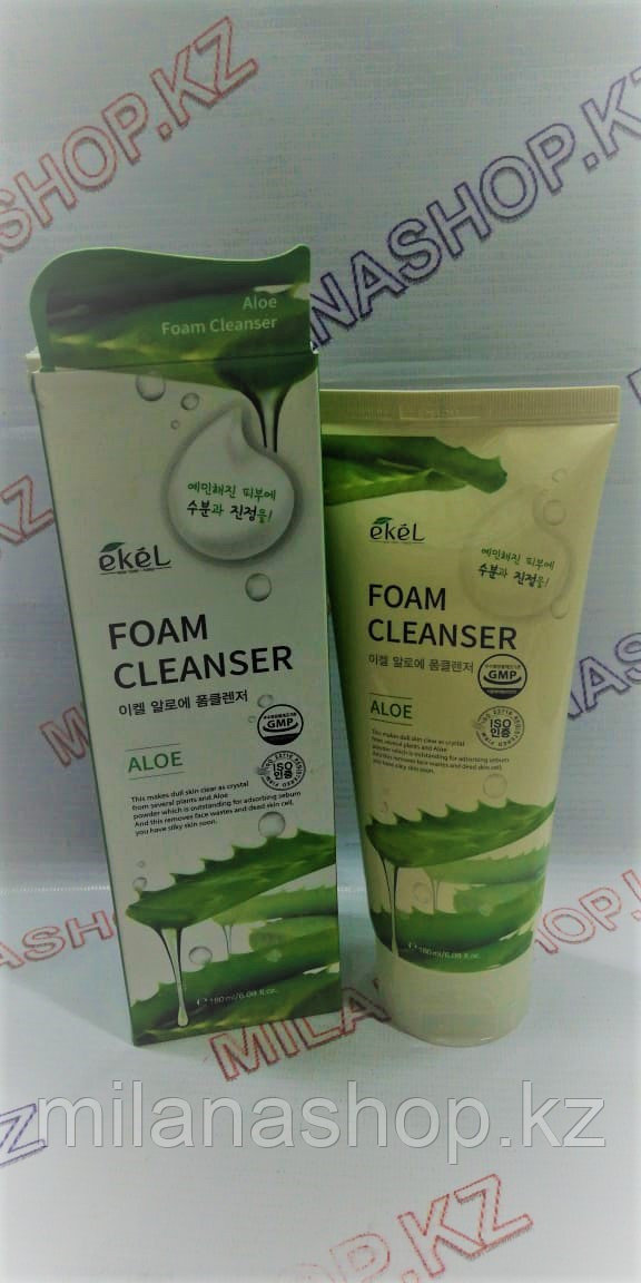 Ekel Aloe Foam Cleanser - Пенка для умывания с экстрактом алоэ