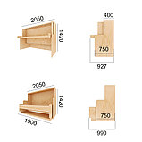 Стол-кровать трансформер "Piano", фото 3
