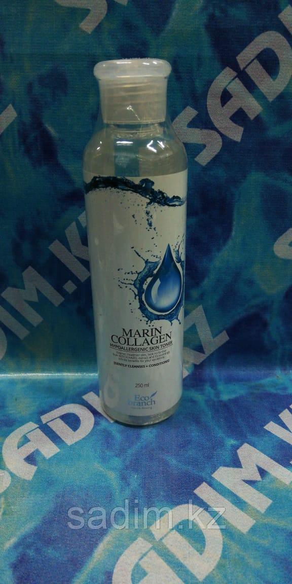 Eco Branch Marine Collagen Hypoallerenic Skin Toner - Увлажняющий тонер с коллагеном