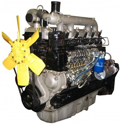 Двигатель Д-260.9 столбик без навесного для спецтехники. - фото 1 - id-p73393940
