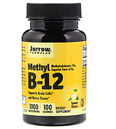 Jarrow Formulas, Метил B-12, со вкусом лимона, 1000 мкг, 100 пастилок, фото 4