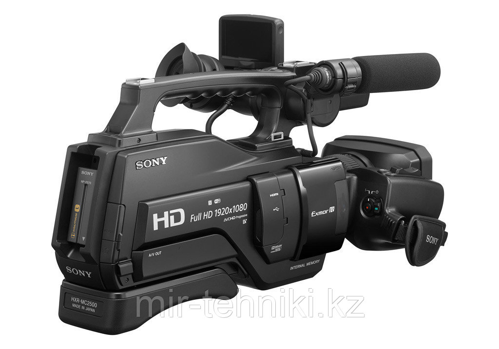 Профессиональная видеокамера Sony HXR-MC2500 + дополнительный аккумулятор F970 - фото 4 - id-p73407256