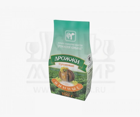 Винные дрожжи Дрожжевой комбинат (Беларусь), 100 г