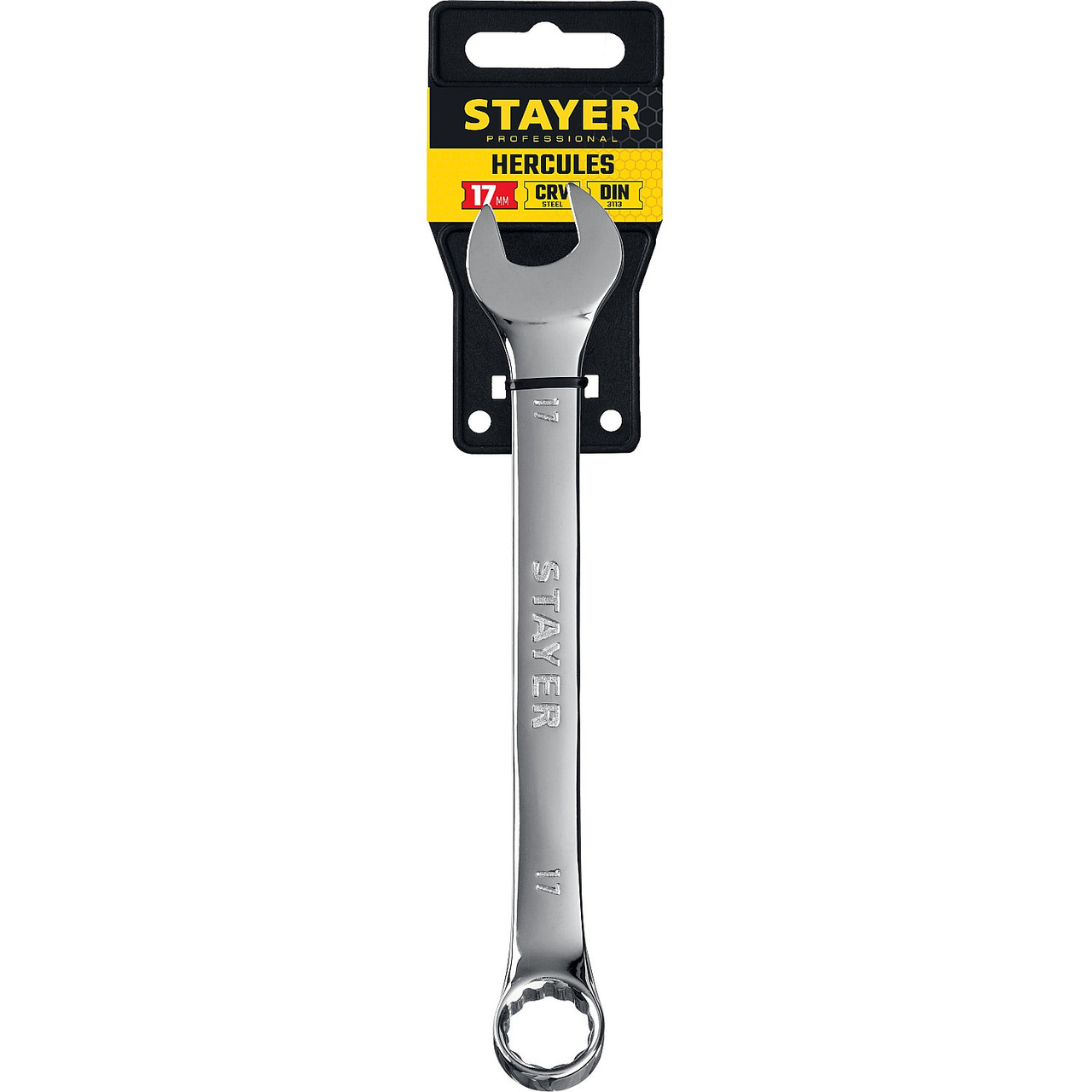 Комбинированный гаечный ключ 17 мм, STAYER HERCULES (27081-17_z01) - фото 2 - id-p73438168