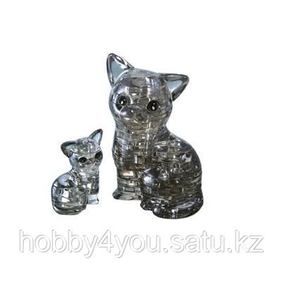 3D головоломка Кошка чёрная, фото 2