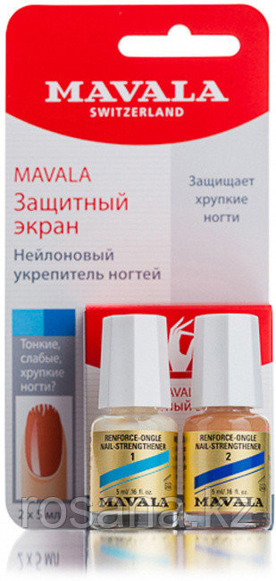 Mavala / Защитный экран укрепляющая двухфазная основа Nail Shield