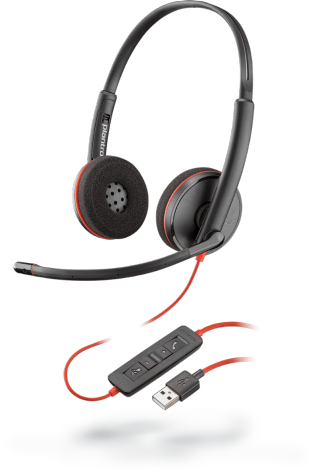 Plantronics 209745-101 Проводная гарнитура для систем UC BLACKWIRE C3220 USB-A