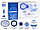 Столовый сервиз Luminarc Plenitude blue 46 предметов на 6 персон, фото 3