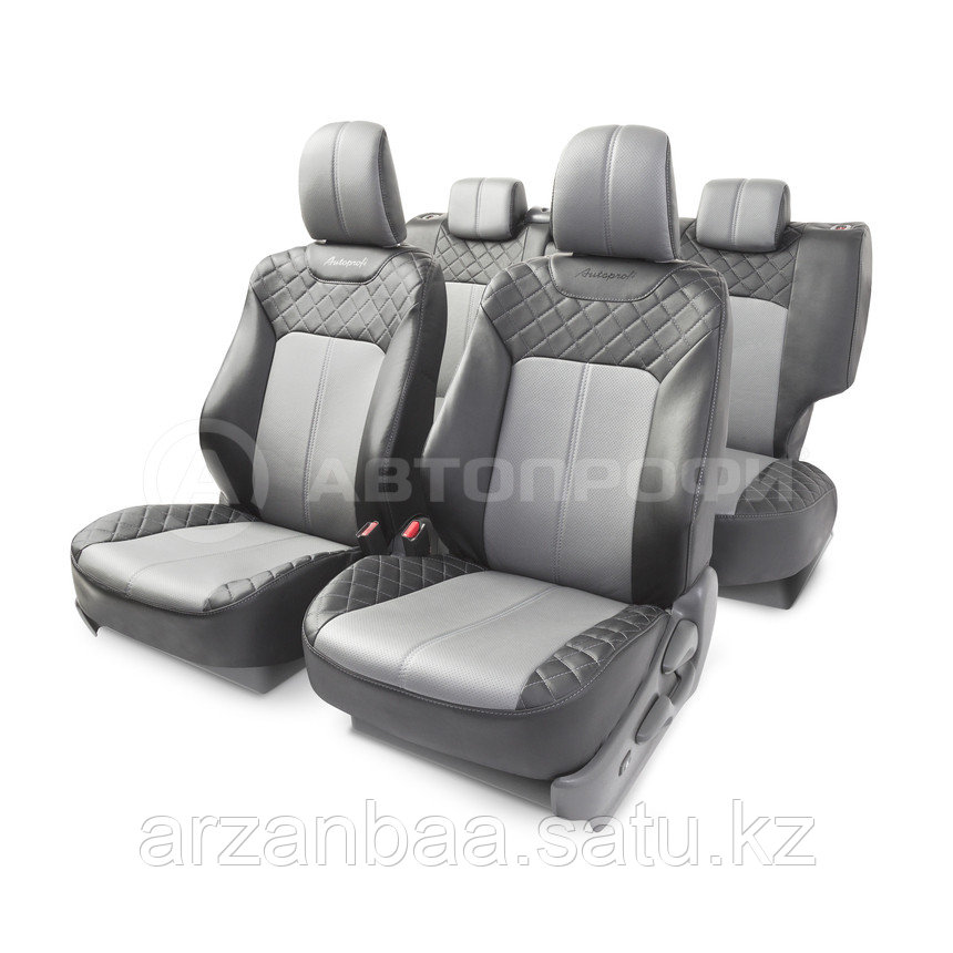 Чехлы на сиденья модельные алькантара TOYOTA Land Cruiser Prado 3 (2009+)