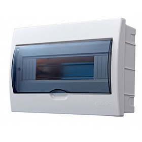 Бокс с прозрачной крышкой ЩРВ-П-12 для внутренней установки 12-и модульных устройств