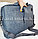 Сумка для ноутбука 15 дюймов Наплечная сумка 30 см х 41 см х 5 см Meijieluo (серая), фото 5