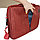 Сумка для ноутбука 15 дюймов Наплечная сумка 30 см х 41 см х 5 см Meijieluo (темно-красная), фото 5