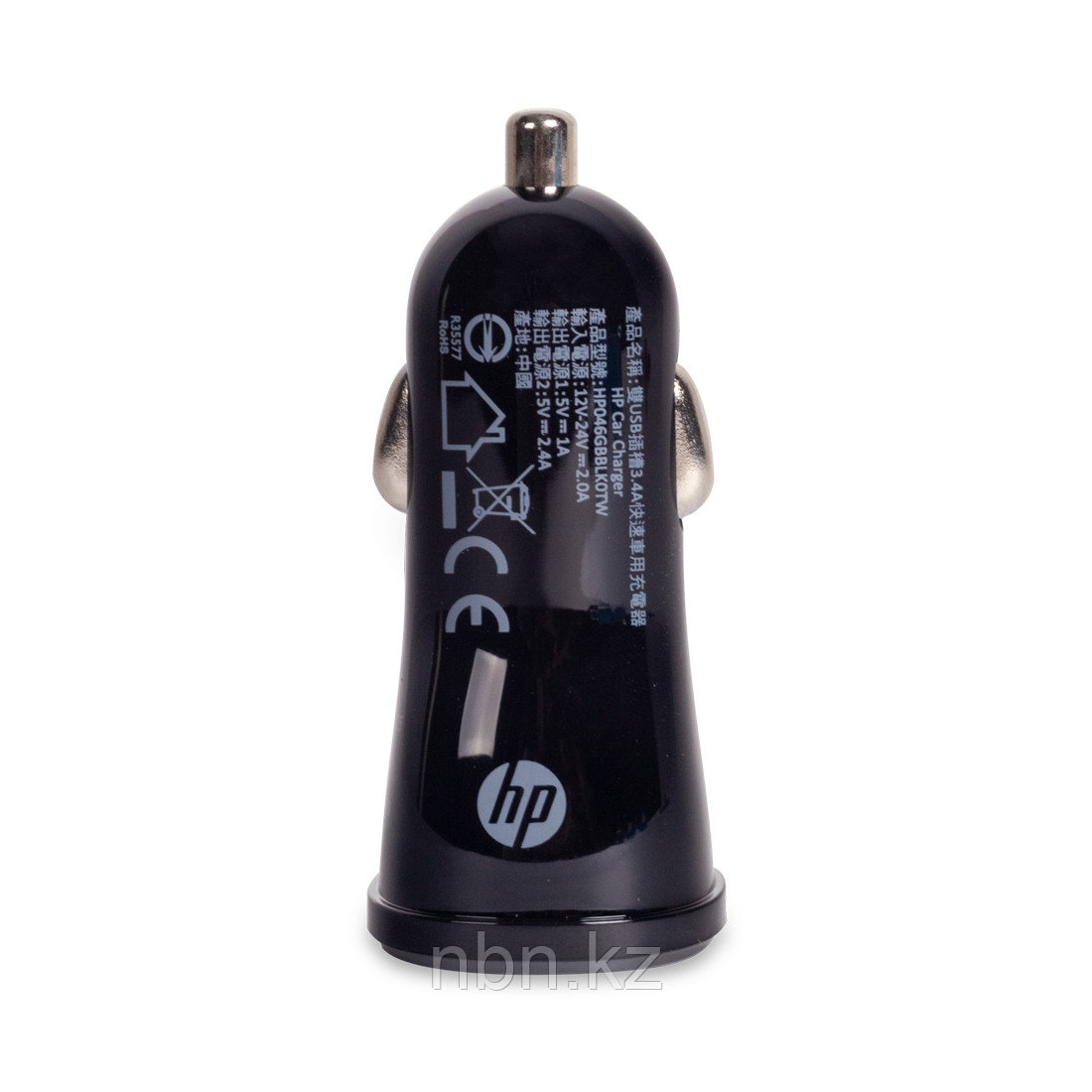Универсальное USB зарядное устройство HP Car Charger Dual USB-A 3.4A BLK