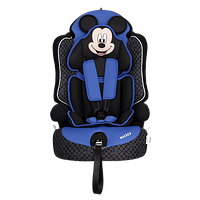 Детское автокресло SIGER серия Disney Драйв Микки Маус синий, фото 1